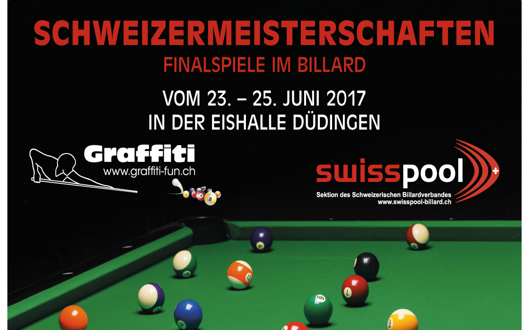 Championnats Suisses de billard américain du 23 au 25 juin 2017 à Guin